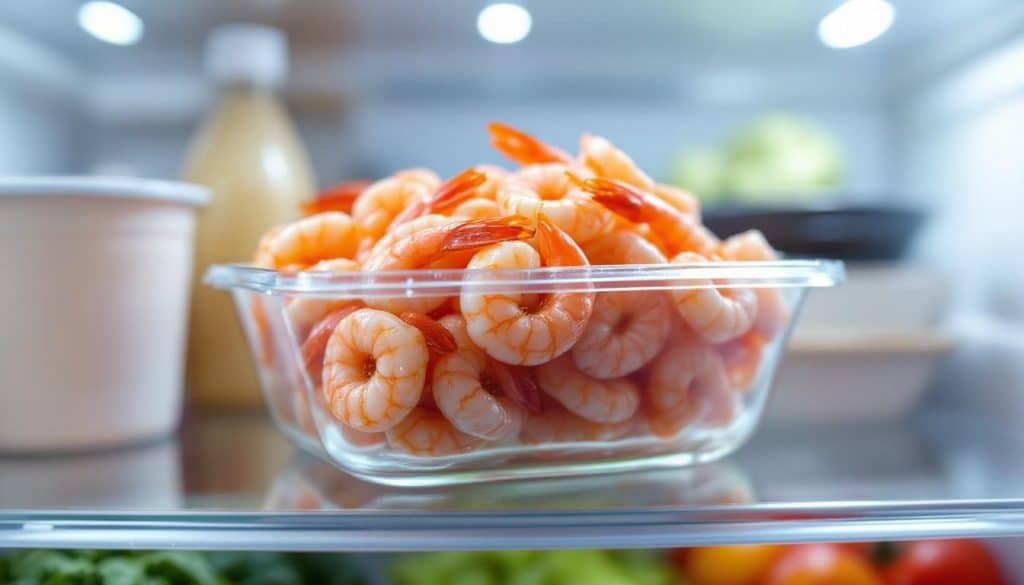 découvrez combien de temps conserver vos crevettes cuites au réfrigérateur et obtenez des conseils pratiques pour les garder fraîches et savoureuses en toute sécurité.