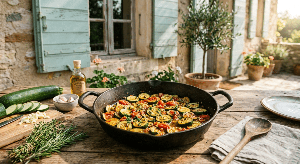 Courgettes à la provençale