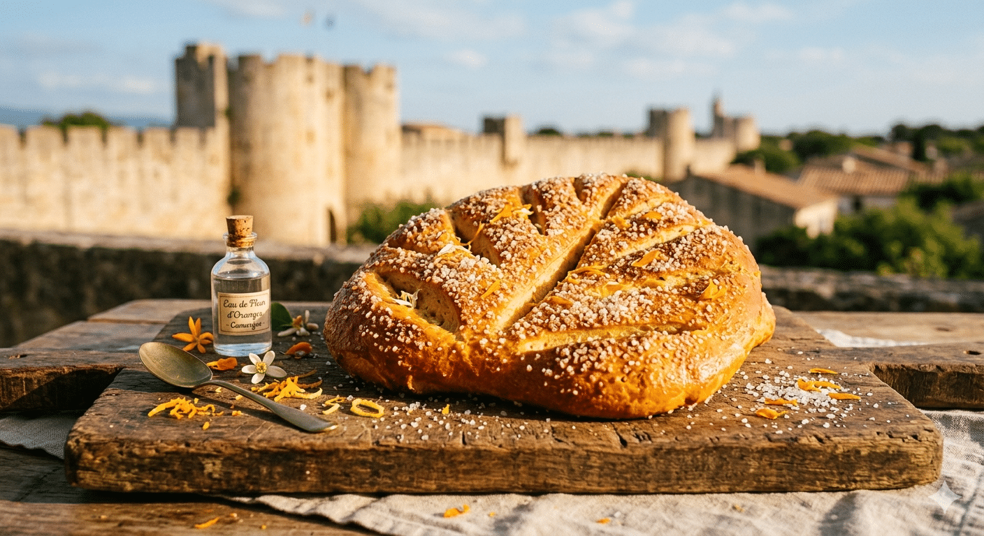 Fougasse sucrée