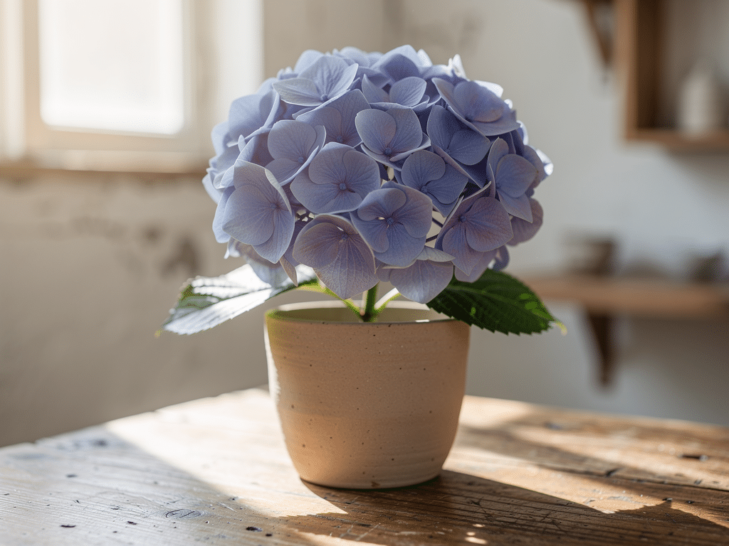difference hortensia interieur et exterieur