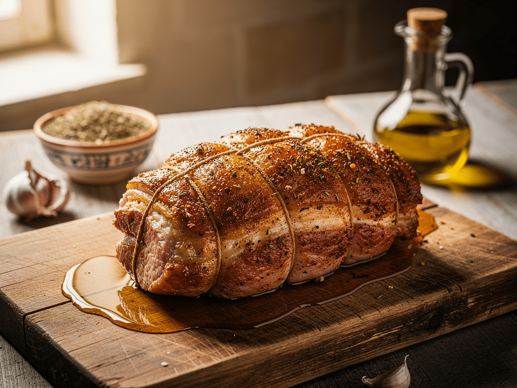 rôti de porc au air fryer