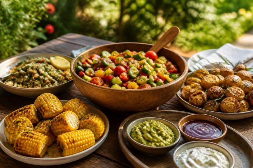 découvrez des recettes faciles et rapides pour un accompagnement de barbecue à préparer à l’avance, parfaites pour gagner du temps et régaler vos invités.