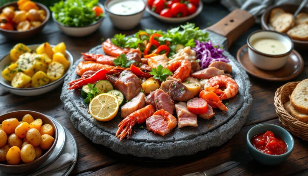 découvrez nos idées faciles et savoureuses pour accompagner votre pierrade et régaler vos convives avec des saveurs variées et originales.