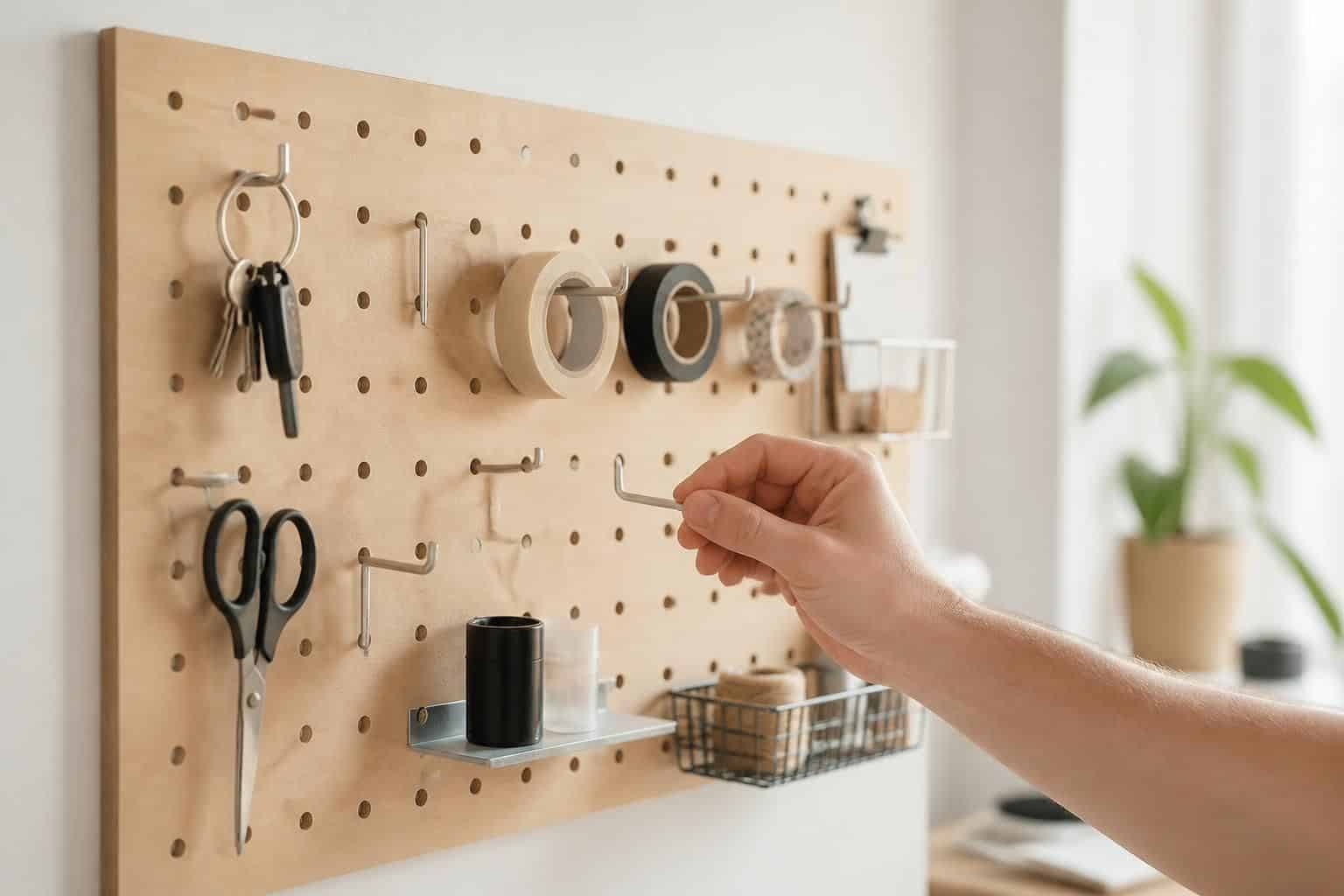 découvrez comment choisir et utiliser les crochets pegs pegboard pour un rangement modulable, pratique et personnalisé de votre espace.