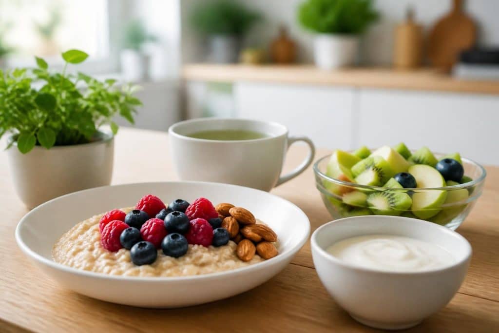 découvrez des recettes simples et équilibrées de petit déjeuner adaptées aux personnes diabétiques pour bien commencer la journée tout en contrôlant votre glycémie.