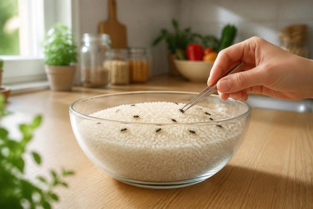 découvrez si le riz infesté de charançons est consommable sans danger, les risques potentiels pour la santé et les conseils pour bien le préparer.