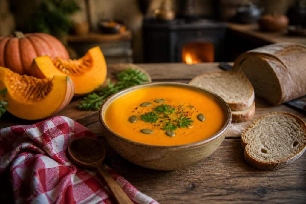 découvrez la recette de la soupe au potiron de grand-mère, facile et traditionnelle, pour réchauffer vos repas avec des saveurs authentiques et généreuses.