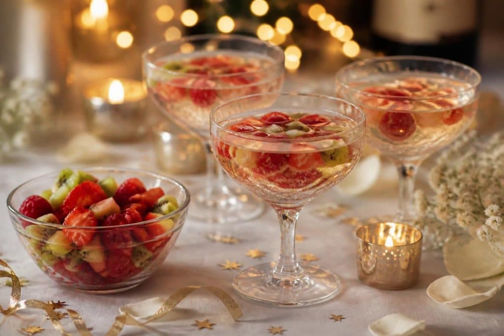 découvrez une recette facile et festive de soupe de champagne, parfaite pour impressionner vos invités lors des célébrations.