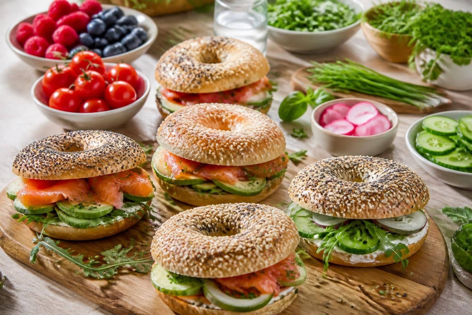 découvrez des recettes faciles et rapides de bagels healthy pour un repas sain et gourmand. idéal pour allier plaisir et nutrition au quotidien.