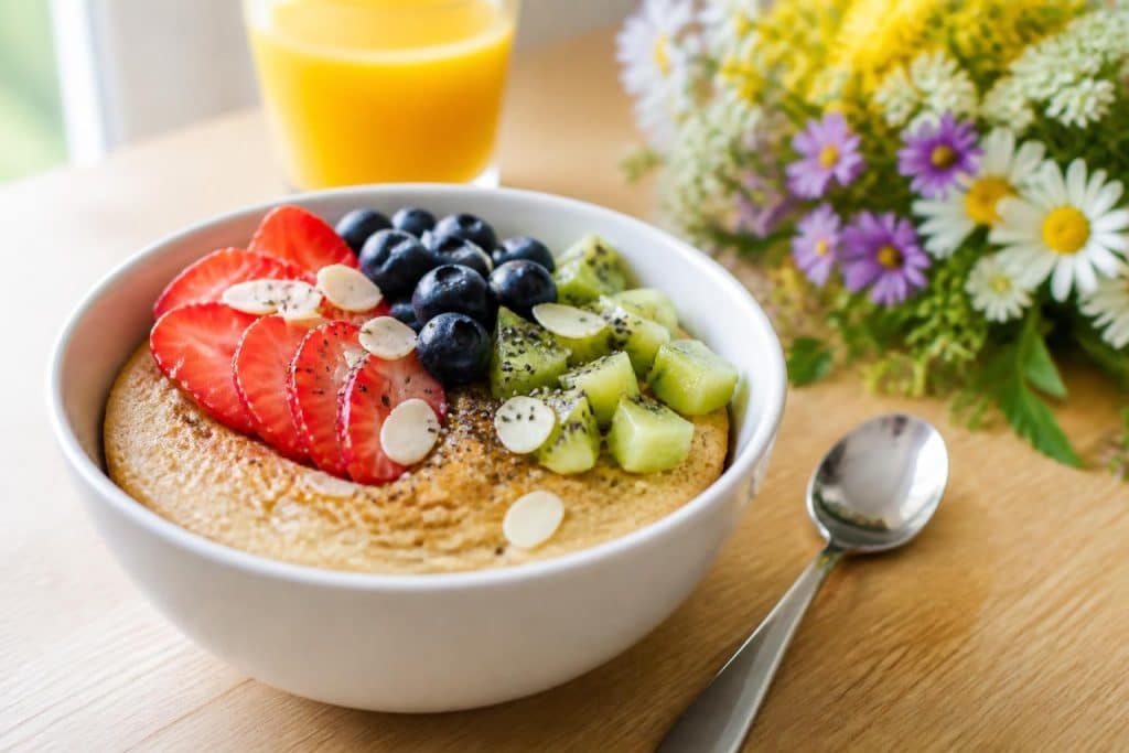 découvrez nos recettes rapides et faciles de bowlcake healthy pour un petit déjeuner équilibré, délicieux et nourrissant. parfait pour bien commencer la journée !