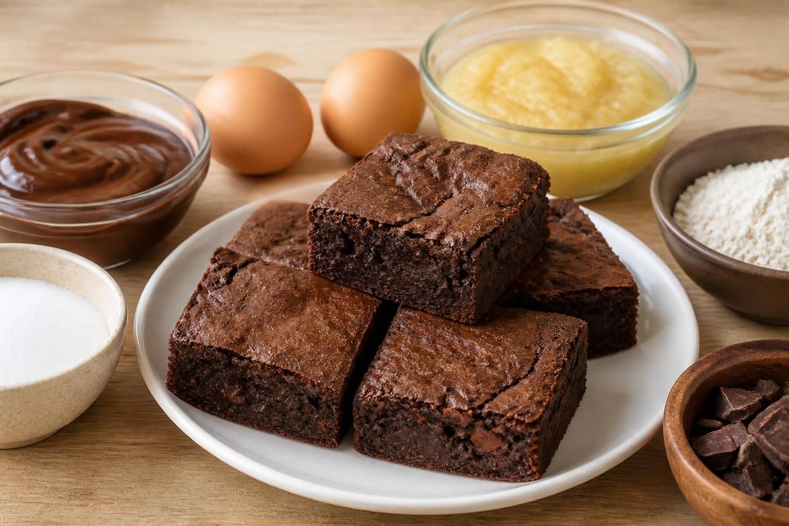 découvrez notre recette facile et rapide de brownie sans beurre, moelleux à souhait et riche en chocolat pour un dessert gourmand et léger.