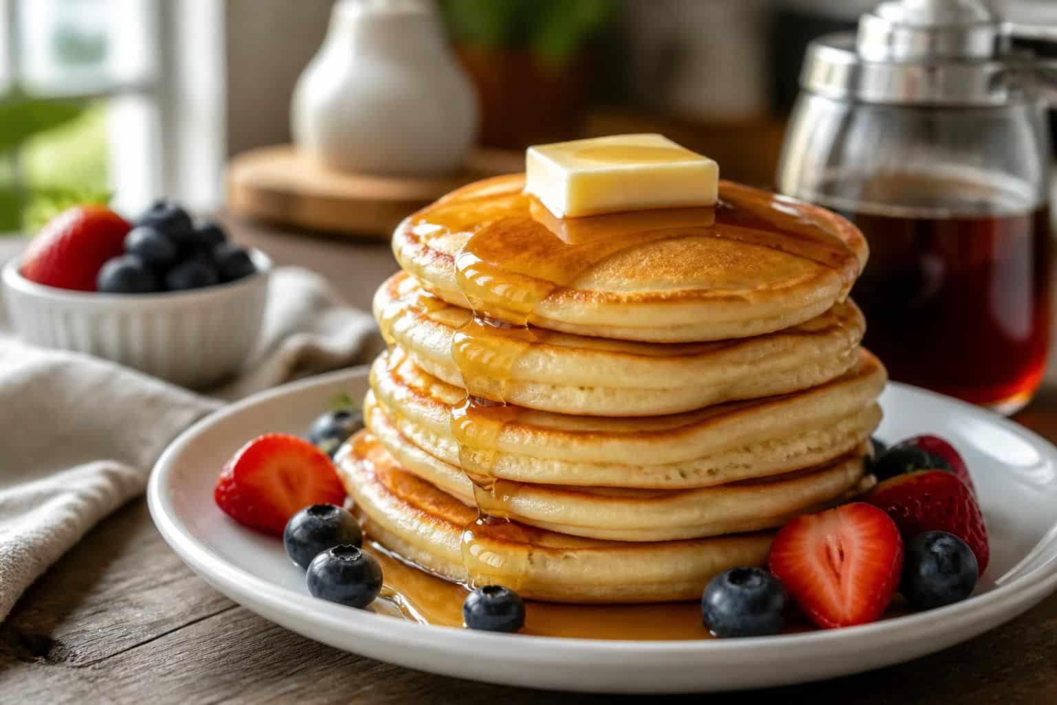 découvrez notre recette facile et rapide pour des fluffy pancakes moelleux, parfaits pour un petit-déjeuner gourmand en toute simplicité.