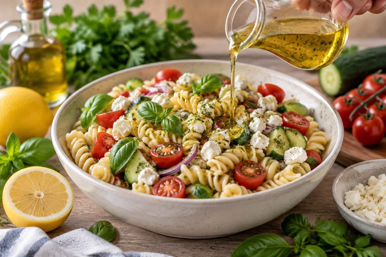 découvrez une vinaigrette simple et savoureuse pour salade de pâtes : quelques ingrédients, une préparation rapide et un résultat frais et gourmand.