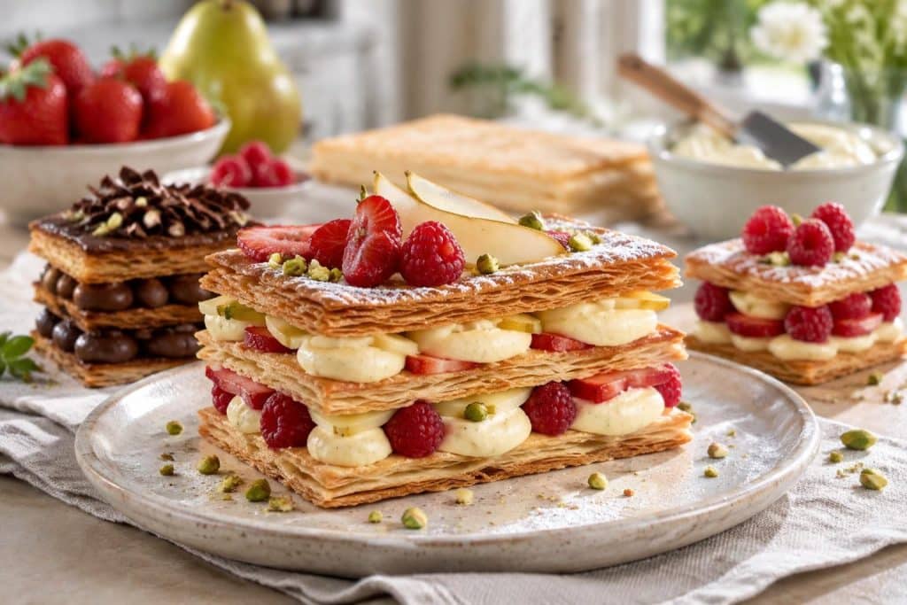 découvrez des recettes originales et faciles de millefeuille revisité : des idées gourmandes pour réinventer ce grand classique à la maison.