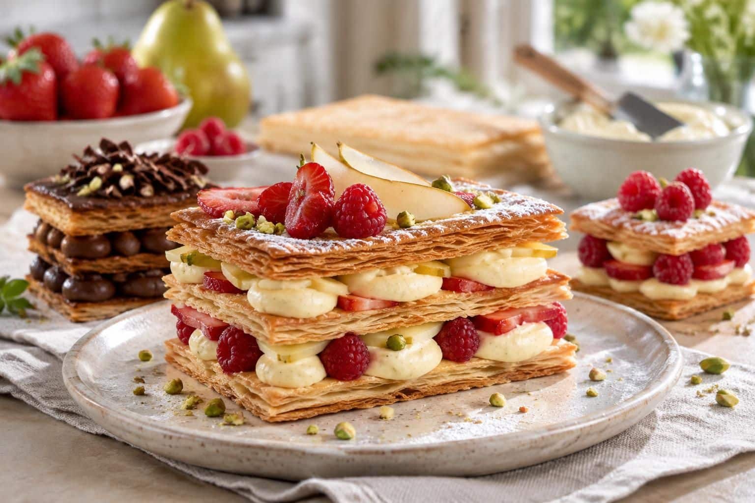 découvrez des recettes originales et faciles de millefeuille revisité : des idées gourmandes pour réinventer ce grand classique à la maison.