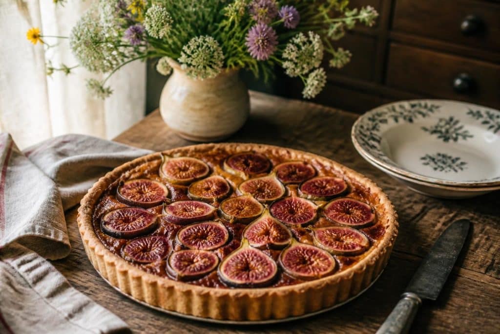 découvrez la recette facile et traditionnelle de la tarte aux figues de ma grand-mère, un dessert authentique et savoureux qui ravira vos papilles.