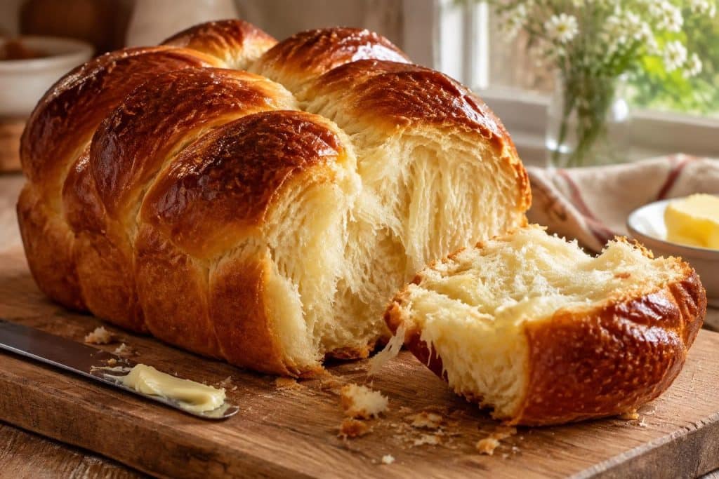 découvrez une recette facile de brioche au levain, maison et délicieusement moelleuse. suivez nos étapes pour réussir une brioche dorée et gourmande.