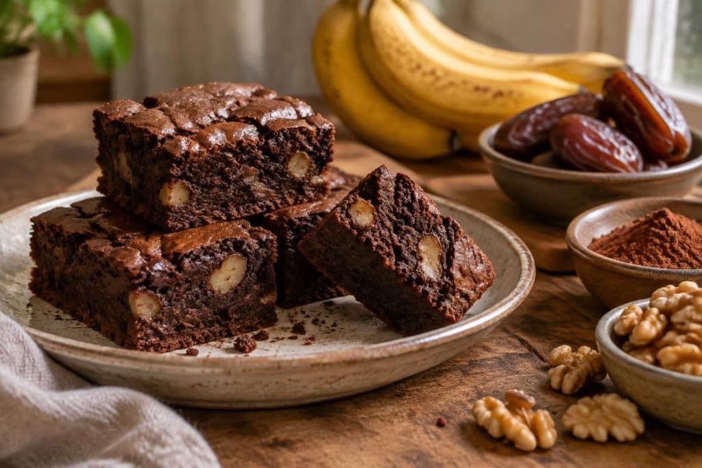 découvrez un brownie healthy facile et gourmand, sans beurre ni sucre raffiné : une recette fondante pour se faire plaisir plus sainement.